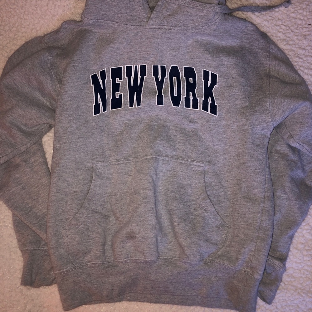 WOMENS gray hoodie